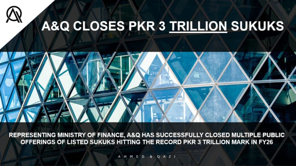 A&Q CLOSE PKR 3 TRILLION SUKUKS