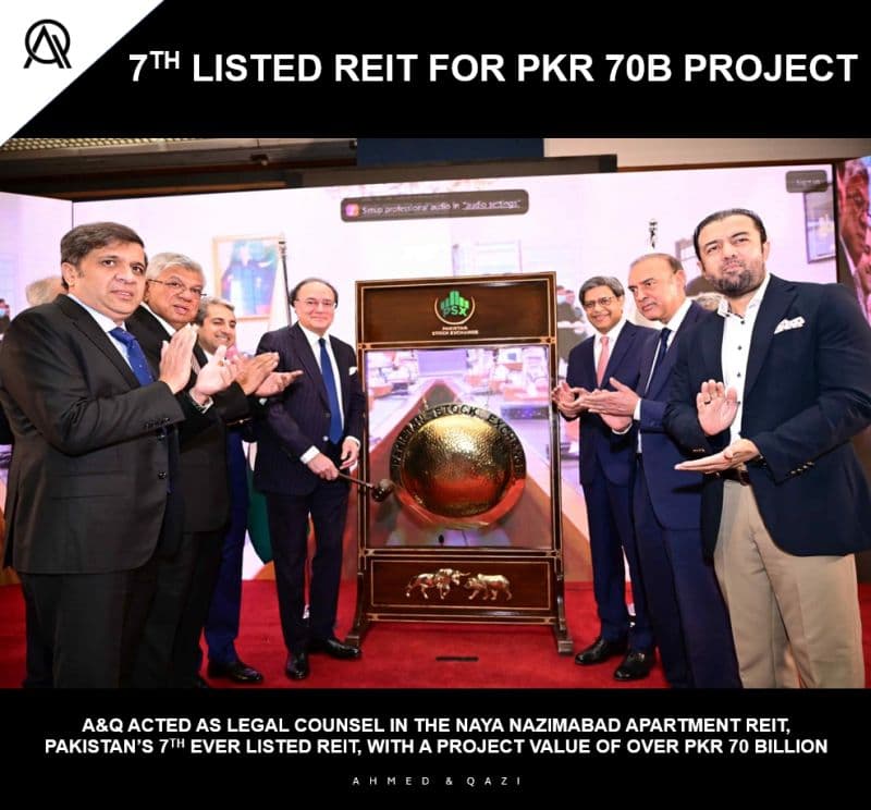 7th LISTED REIT FOR PKR 70B PROJECT
